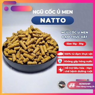 Thức ăn tép cảnh - Ngũ cốc ủ men Natto - Đạm thực vật