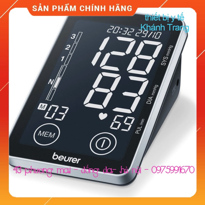 (Giá sỉ) Máy đo huyết áp bắp tay cảm ứng Beurer BM58, bảo hành chính hãng 36 tháng