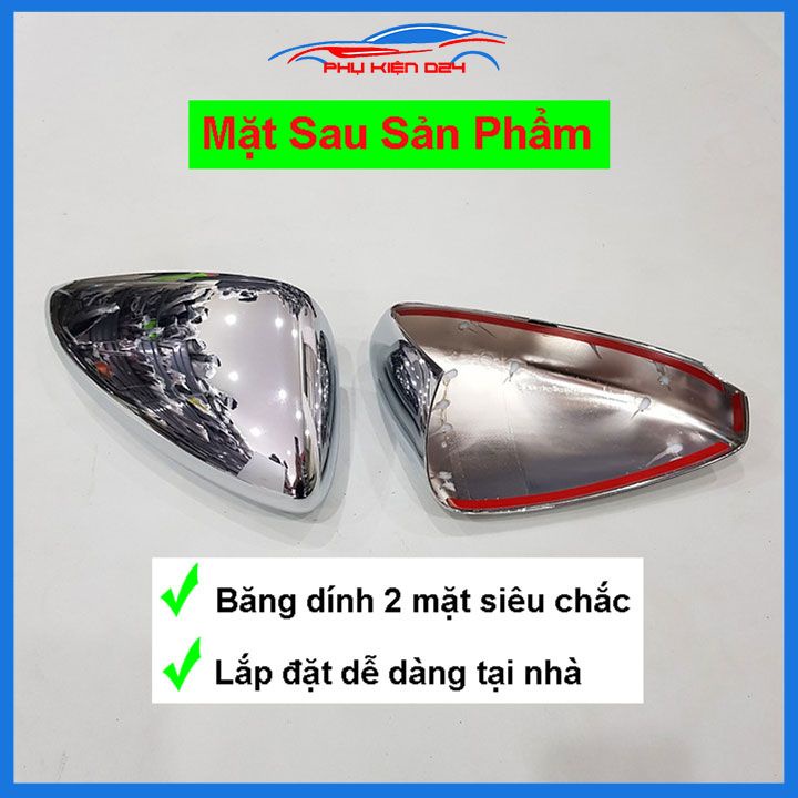 Ốp gương Rush 2018-2019-2020-2021-2022 mạ crom bảo vệ chống trầy trang trí làm đẹp xe