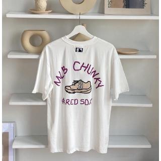 Áo thun unisex tay ngắn in chữ 20s mlb