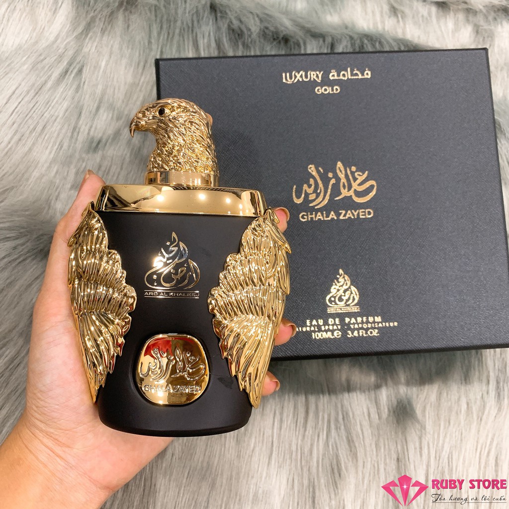 Nước hoa Dubai Unisex Ghala Zayed Luxury Gold (đại bàng vàng) 100ml