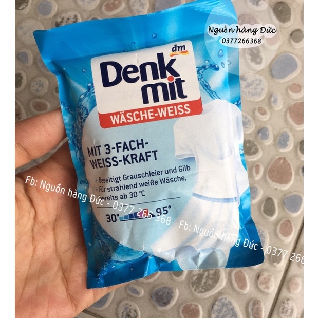 Bột tẩy trắng quần áo Denkmit an toàn cho quần áo trẻ em, người lớn - Nguồn hàng Đức