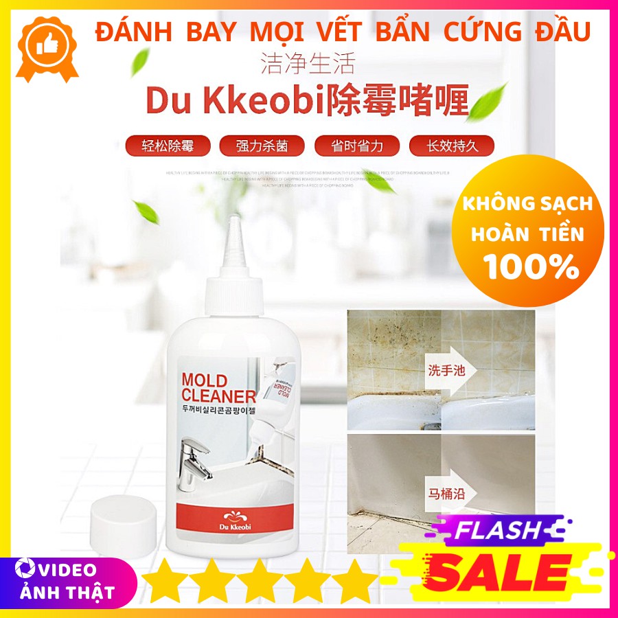 [𝑮𝑰𝑨𝑶 𝑵𝑯𝑨𝑵𝑯] Tẩy Mốc Mold Cleaner Dạng Gel Hàn Quốc Dung Tích 220ML