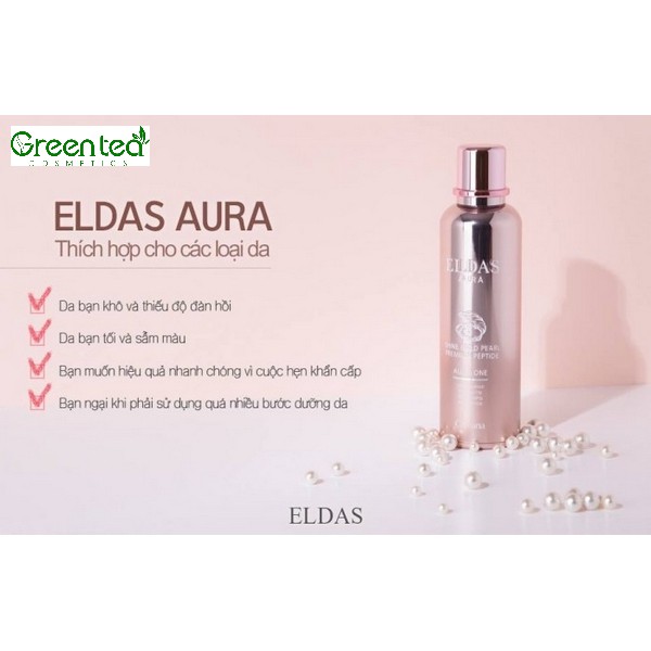 SERUM ELDAS AURA SHINE GOLD PEARL PREMIUM PEPTIDE