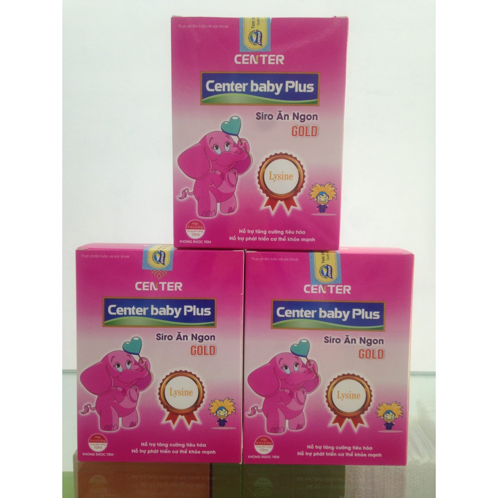 Center Baby Plus – Hỗ trợ giúp trẻ ăn ngon, ngủ tốt (Hộp 20 ống)