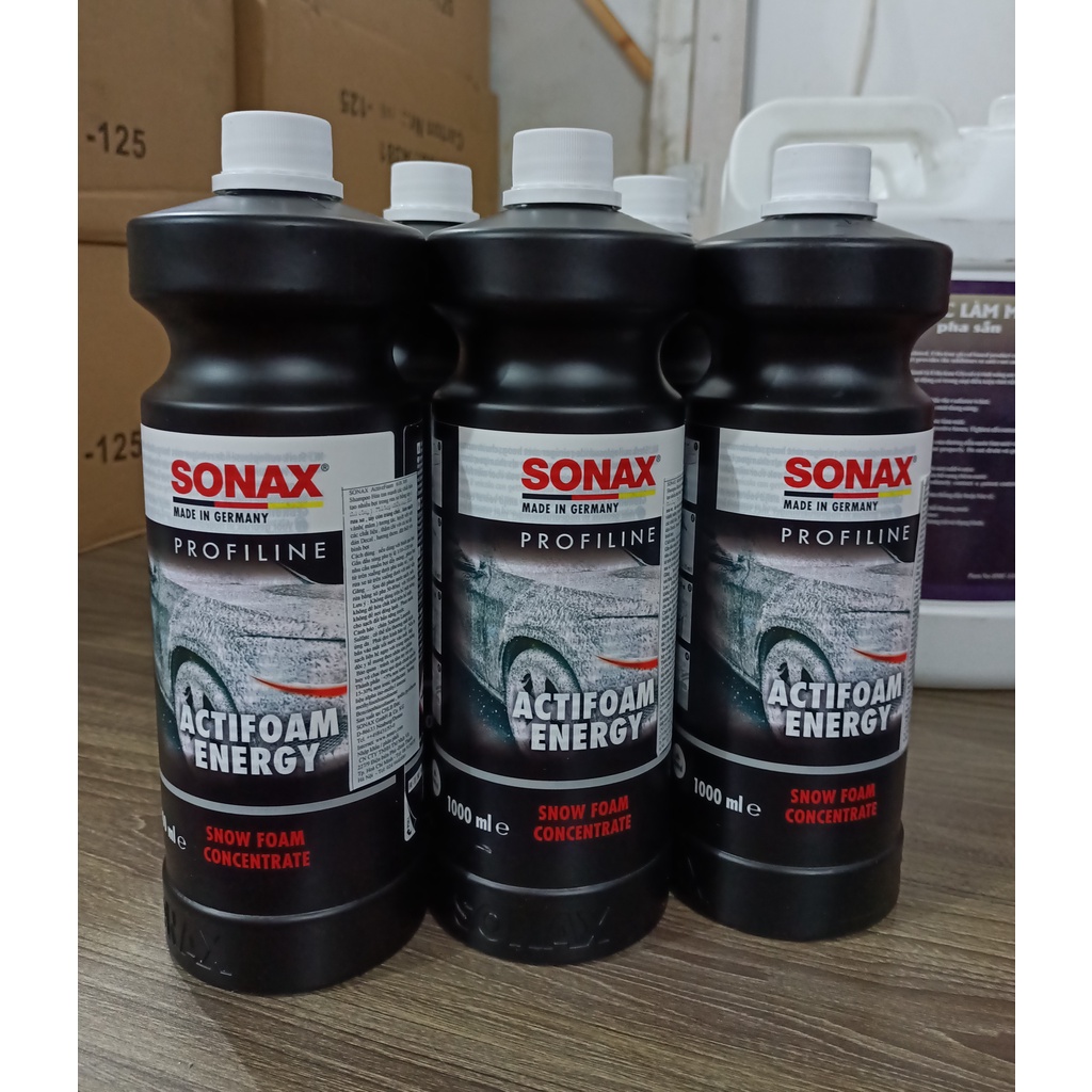 Xà Bông Rửa Xe Bọt Tuyết - Sonax Profiline Active Foam Energy 1L