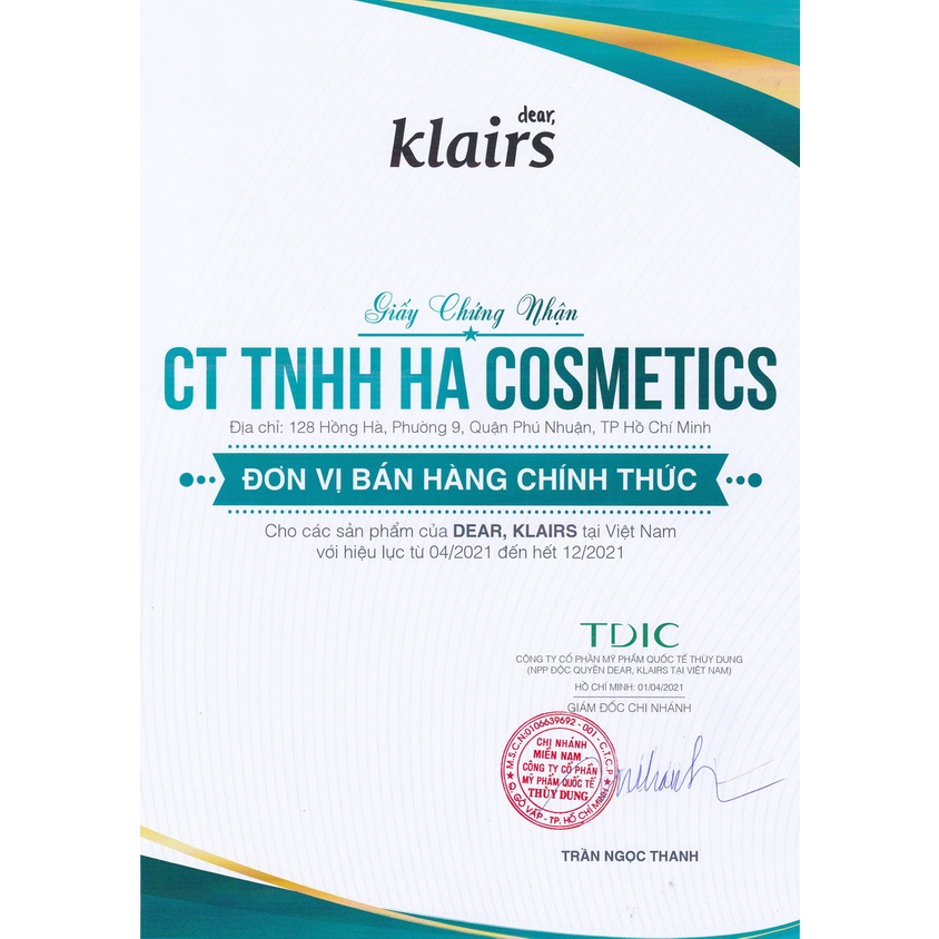 Nước hoa hồng Klairs Supple Preparation Unscented Toner 180ml | BigBuy360 - bigbuy360.vn