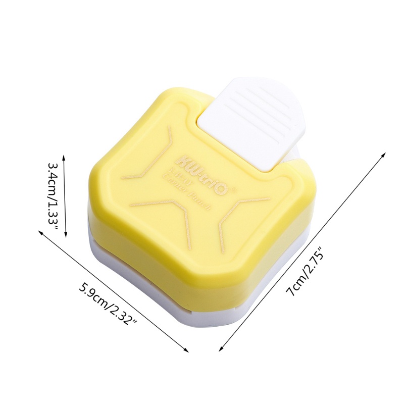 Dụng cụ cắt góc giấy 3 chiều tiện lợi