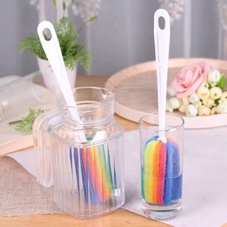 Dụng Cụ Cọ Rửa Ly Cốc Chén Đa Năng 7 Màu