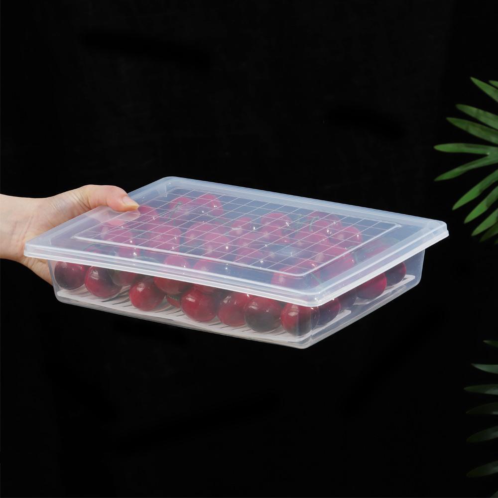 Hộp Nhựa Trong Suốt Đựng Thực Phẩm Để Tủ Lạnh Tiện Dụng