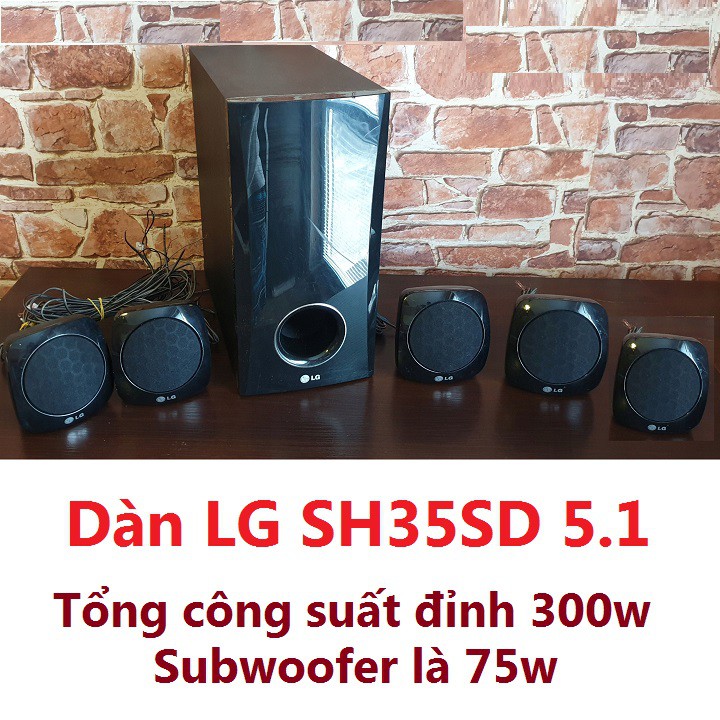 Dàn loa  5.1 thụ động Hàn quốc, Hà Lan