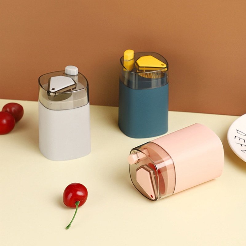 Hộp Đựng Tăm Xỉa Răng Thông Minh Có Nút Nhấn Tự Động Bật Tăm Lên ( Giao Màu Ngẫu Nhiên)