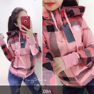 [P7 GÍA RẺ NHẤT + HÀNG Y HÌNH ] Áo thun áo khoác nữ da cá in sọc và thêu tuyệt đẹp