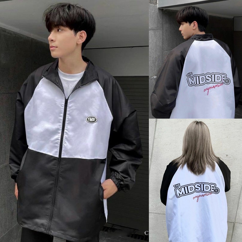 Áo khoác dù bomber jackets nam nữ form rộng unisex ulzzang Hàn Quốc streetstyle 7ZIA LECHAU AKD19 cao cấp đẹp giá rẻ
