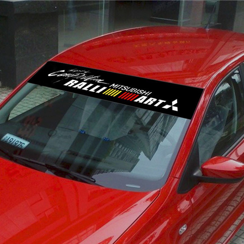 Nhãn Dán Trang Trí Xe Ô Tô Mitsubishi Asx Lancer Pajero Outlander Eclipse