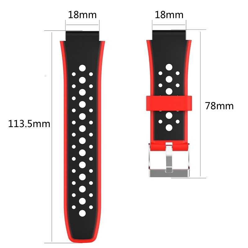 YIFILM Áp dụng cho Huawei Đồng hồ đeo tay trẻ em 3pro Silica Gel hai màu Cổ tay Mang lại quỹ cho trẻ em