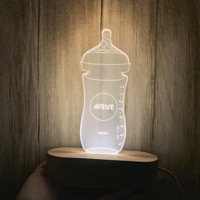 Đèn ngủ hình bình sữa Philips Avent