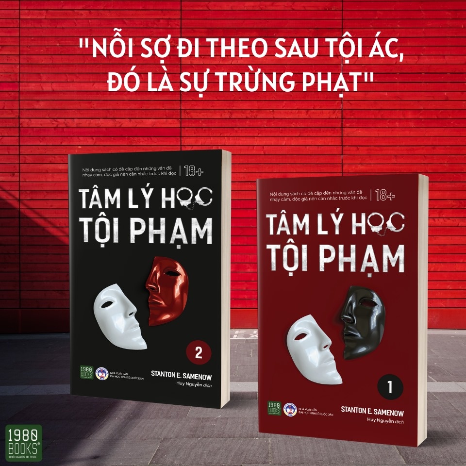 Sách - Combo 2 Cuốn Tâm Lý Học Tội Phạm + tặng bookmark