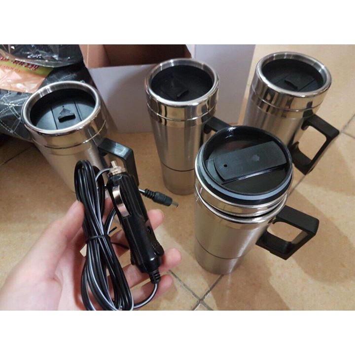Ấm siêu tốc đun nước trên xe ô tô loại 12v