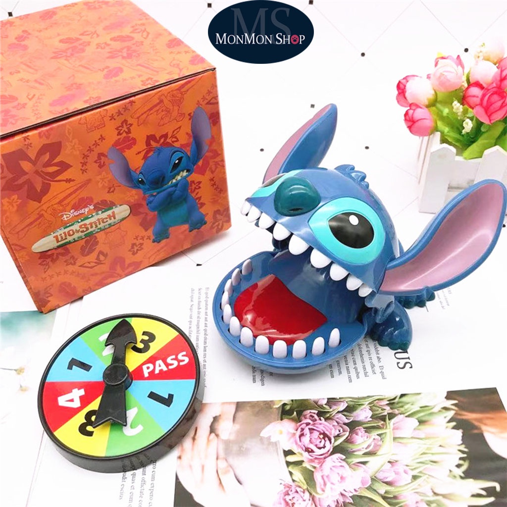 Đồ chơi Cá Sấu Cắn Tay Nhân vật Stitch Vui Nộn, Cá Sấu Khám Tay Xả stress dành cho trẻ em chất lượng đảm bảo