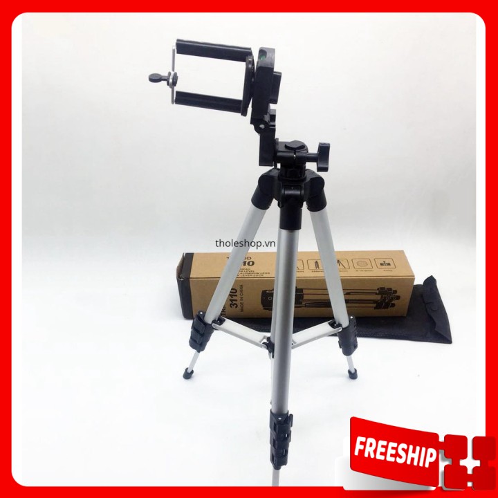 Chân máy ảnh Tripod   1 ĐỔI 1   Chân đế chụp hình đa năng cho điện thoại và máy ảnh cao cấp 9456