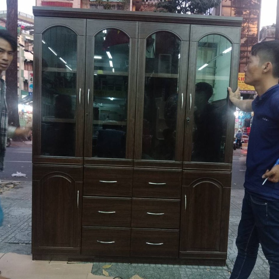 Tủ hồ sơ 4 cánh kính nhập khẩu cao cấp OC212-HD | BigBuy360 - bigbuy360.vn