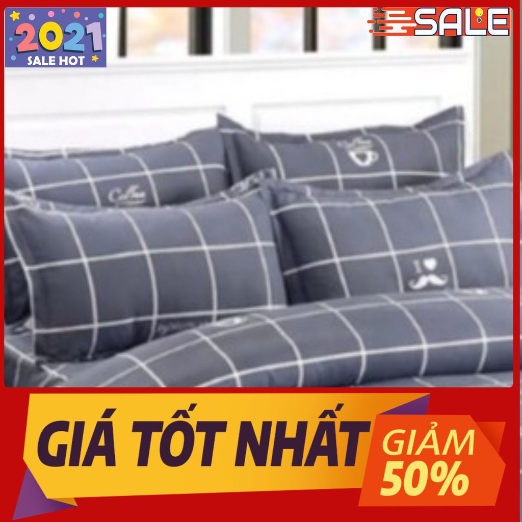 Xả kho Combo 2 vỏ gối nằm poly happiness mã VGPL006