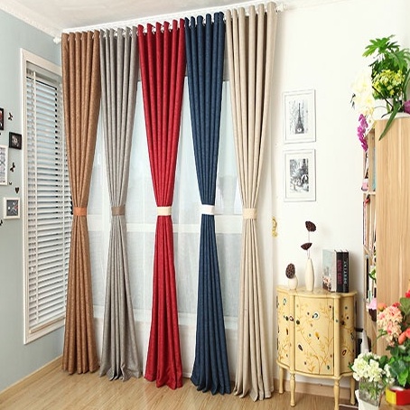 Rèm cửa Sổ, rèm một màu - chống nắng cực tốt,chống ánh sáng phù hợp trang trí nhà cửa