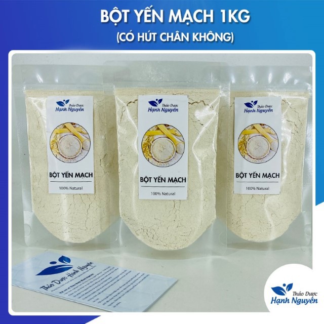 Bột Yến Mạch Nguyên Chất 1kg (Yến mạch hữu cơ)