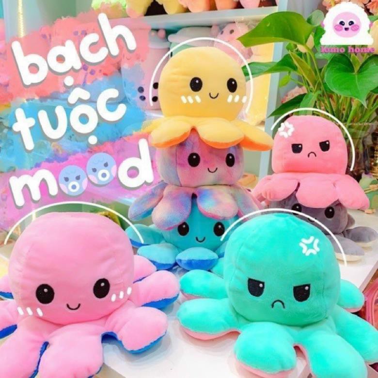 SĂNX BẠCH TUỘC CẢM XÚC 2 MẶT Sz 20cm SIÊU CUTE