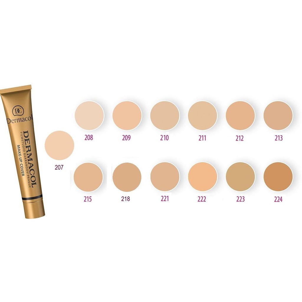 Kem nền che khuyết điểm và hình xăm Dermacol Make-up Cover 30g | BigBuy360 - bigbuy360.vn