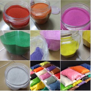 8 màu Cát đẹp nhất Màu  tô tranh cát cho bé 50gr/1túi