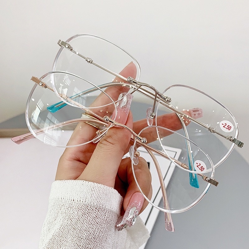 Mắt kính cận Jiuerba (-1.0 ~ 4.0) chống bức xạ phong cách mới cho nam và nữ