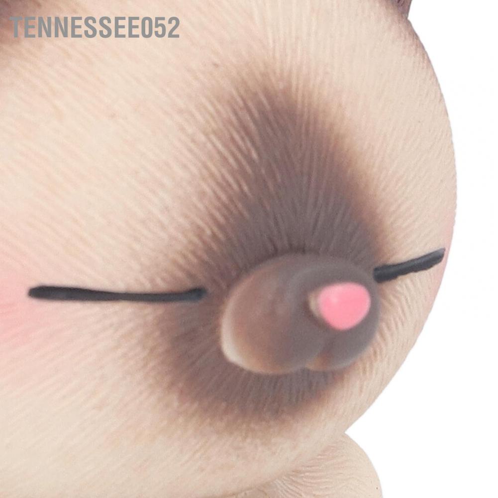 Mô hình chú mèo dễ thương để bàn trang trí bằng nhựa resin