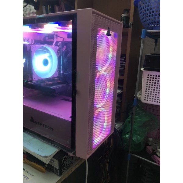 Case máy tính chuyên đồ hoạ live stream games. cpu itel core i3,core i5 gen 10