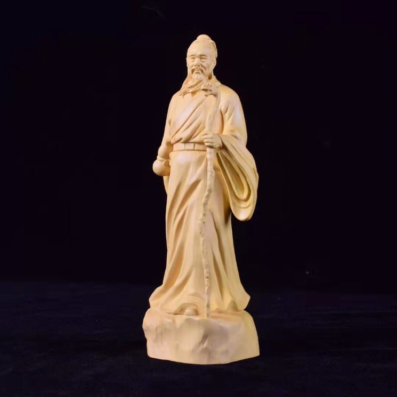 Tượng gỗ : Thần Y Hoa Đà.