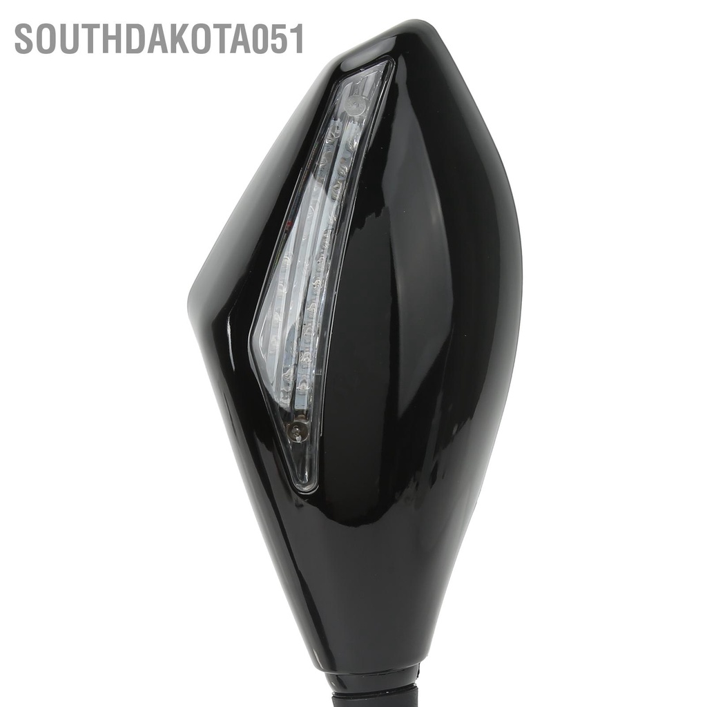 [Hàng Sẵn] Gương chiếu hậu xe máy với đèn xi nhan LED cho Yamaha R3 R15 S1000RR 2015‑2021【Southdakota051】