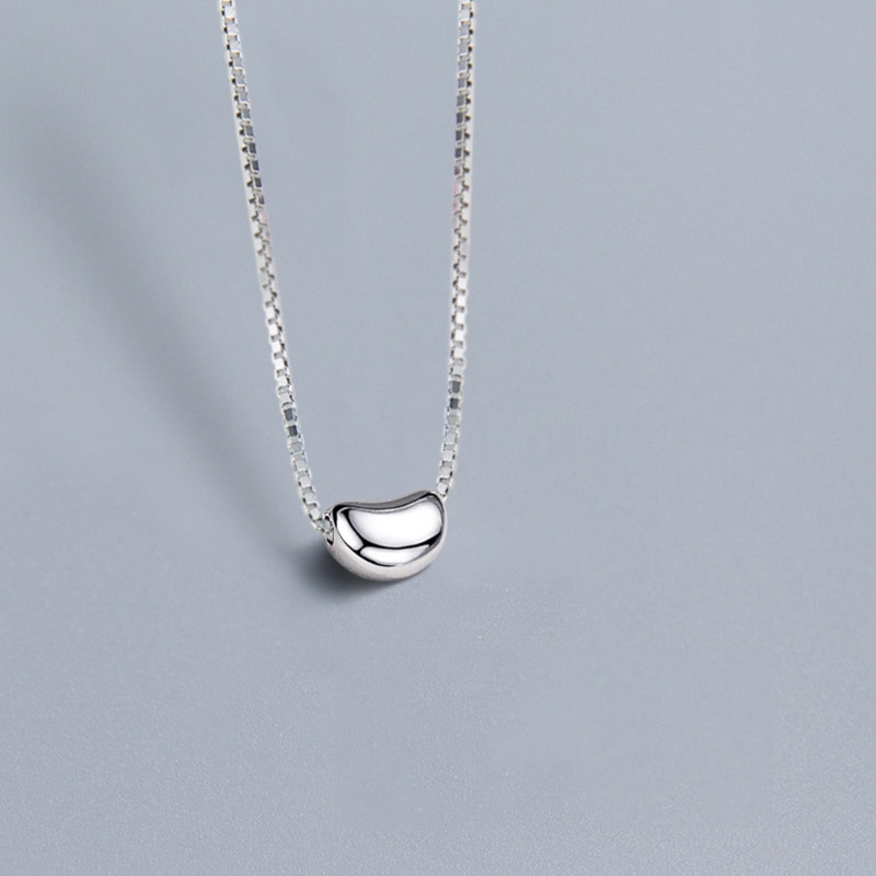 vòng cổ Mạ Bạc 925 Thiết Kế Đơn Giản Hợp Thời Trang