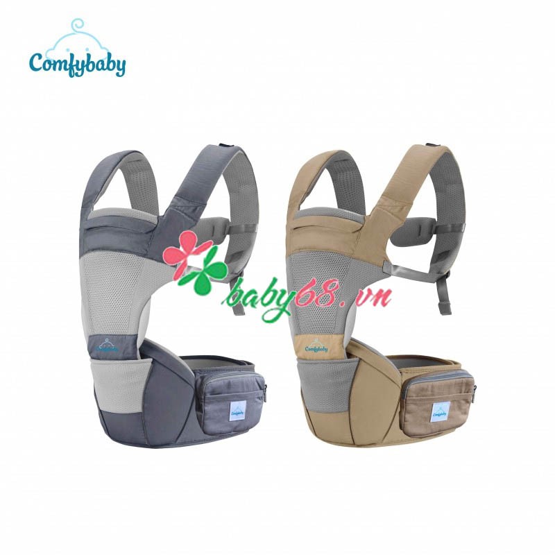 Địu ngồi cao cấp 4 tư thế 2 trong 1 Comfybaby CF818