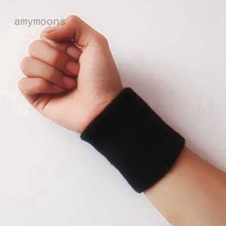 Băng đeo bảo vệ cổ tay bằng cotton thấm hút mồ hôi tiện dụng khi chơi thể thao