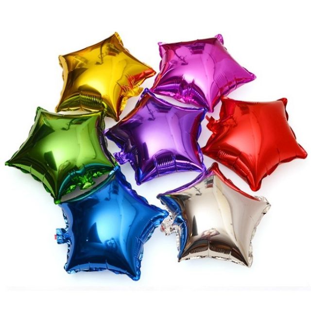 Bong bóng nhôm hình ngôi sao