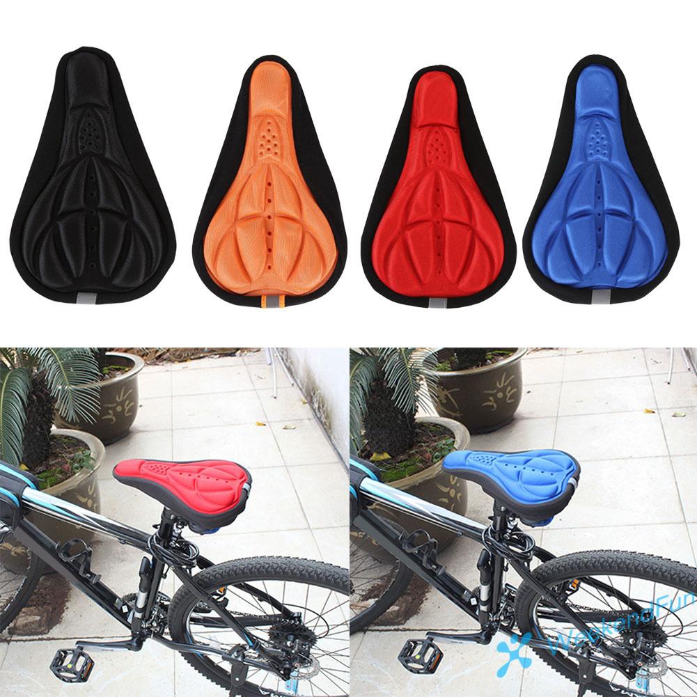 MTB Road Bike Bicycle Saddle Seat Cover Pad Soft Cushion Comfort – – top1shop