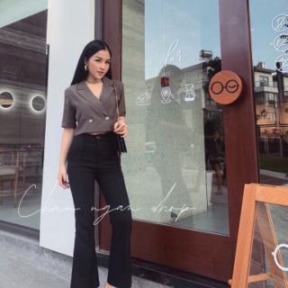 quần ống loe công sở 2022