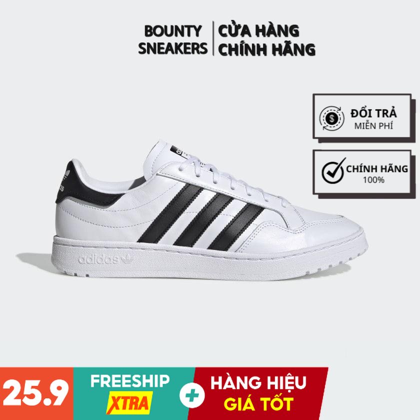 Giày sneaker Adidas Teamcourt "Cloud White" EG9734 - Hàng chính hãng