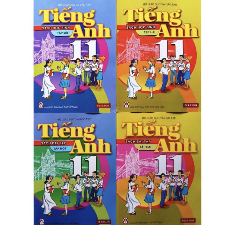 Bộ sách Tiếng anh lớp 11 kèm đĩa CD (chương trình mới)