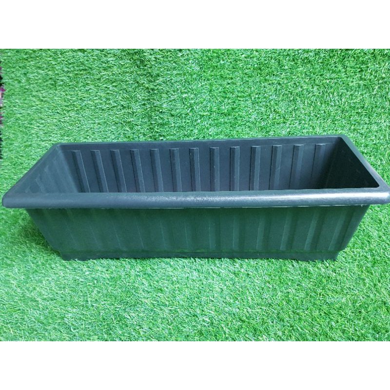 Chậu nhựa chữ nhật trồng cây to thông minh 64×23×20cm