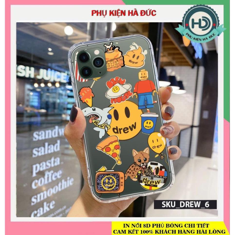 Ốp iPhone Drew 6 Nền Trong Suốt - Xưởng in Akira nơi mua sỉ ốp lưng Drew Hous chất lượng giá rẻ