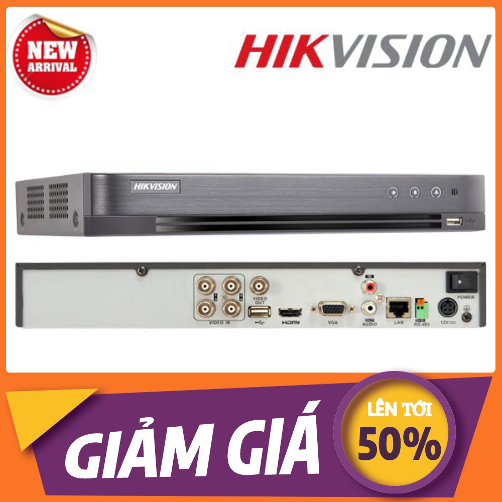 [💖] Đầu ghi hình 4 kênh Turbo HD 4.0 Hikvision DS-7204HQHI-K1 - Hàng chính hãng 100%