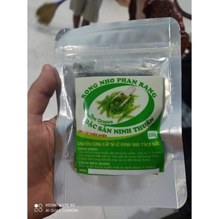100g rong nho tách nước