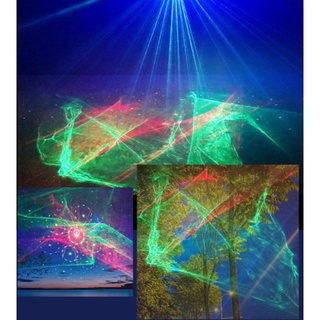 Đèn laser trang trí sân khấu vũ trường đèn bay phòng cảm biến theo nhạc - ảnh sản phẩm 5